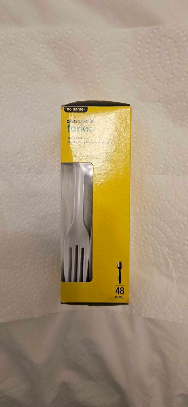 Plastic fork - photo 2