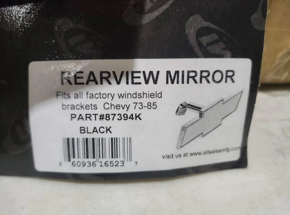 Chevrolet Astro Billet Bowtie Rearview Mirror - photo 3