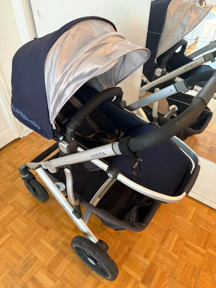 UPPABaby Vista Stroller + Bassinet and Bassinet Stand - photo 2