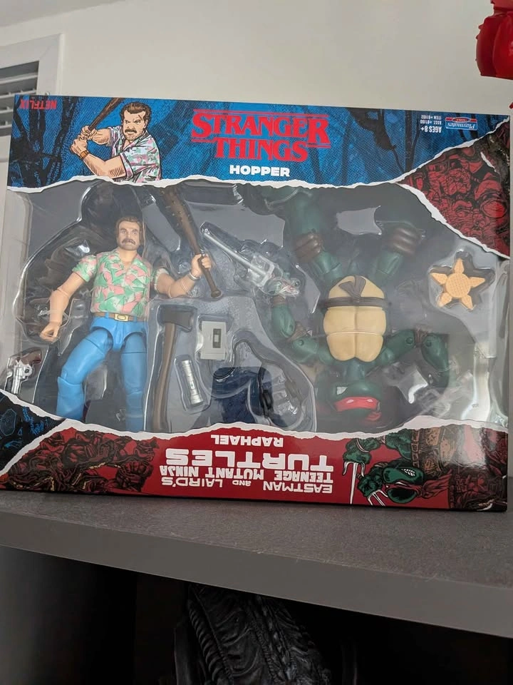 Stranger Things & TMNT Action Figure Mashup - photo 2