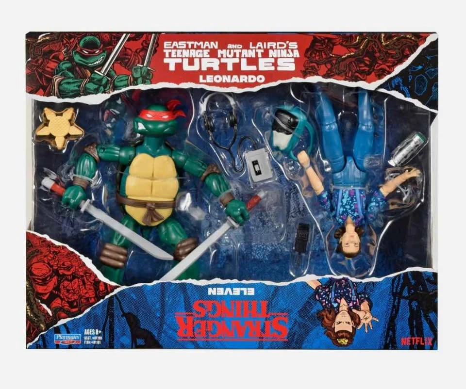 Stranger Things & TMNT Action Figure Mashup - photo 3