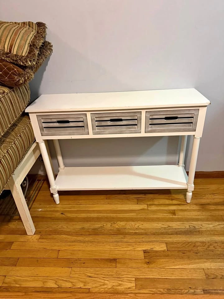 Farm-style console table
