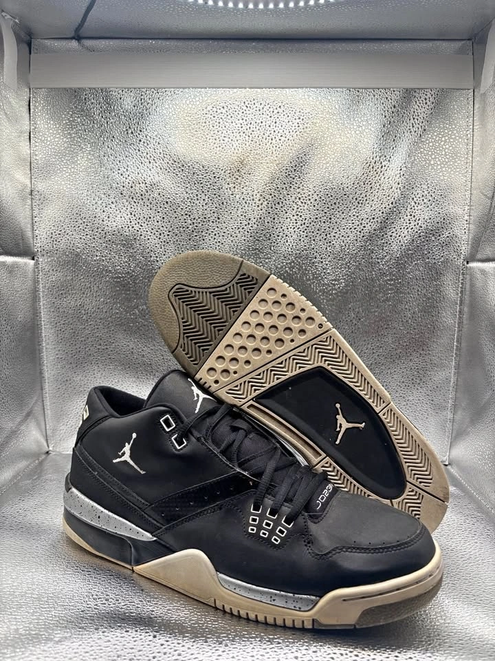 Nike Air Jordan Flight 23 Black Metallic Silver
