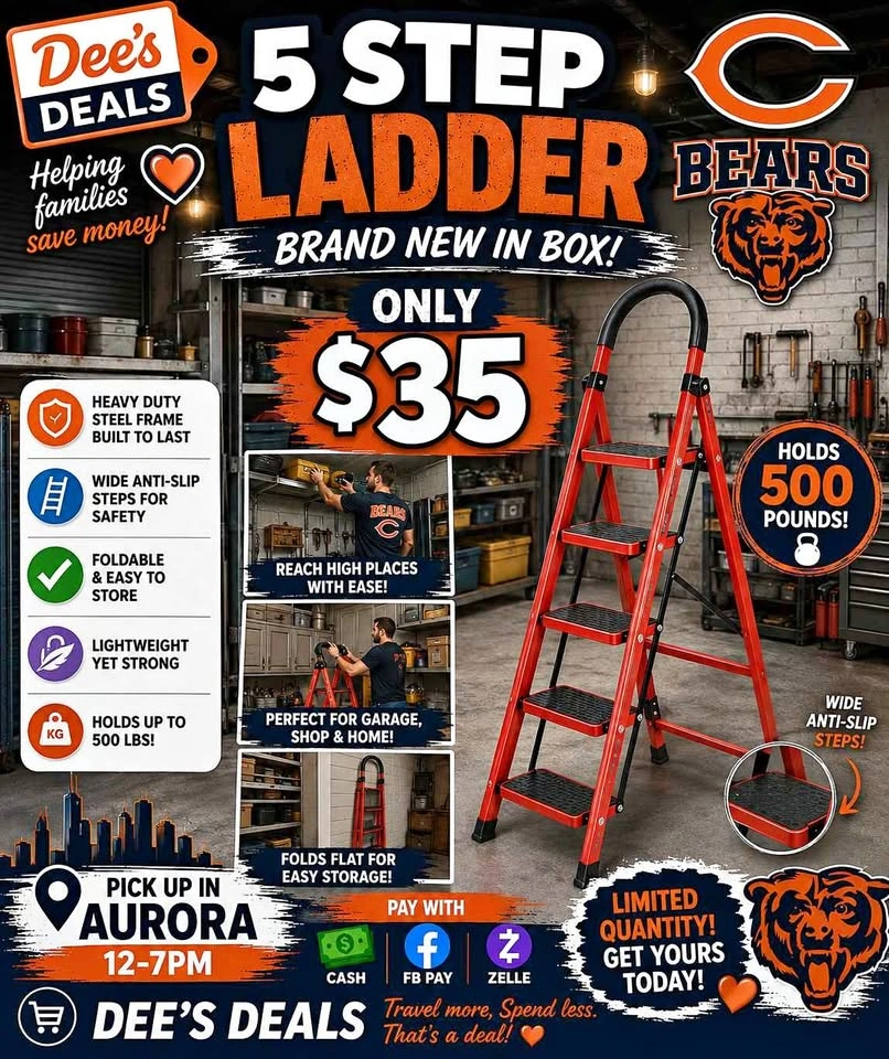 5 Step ladder Brand New in Box Only $35