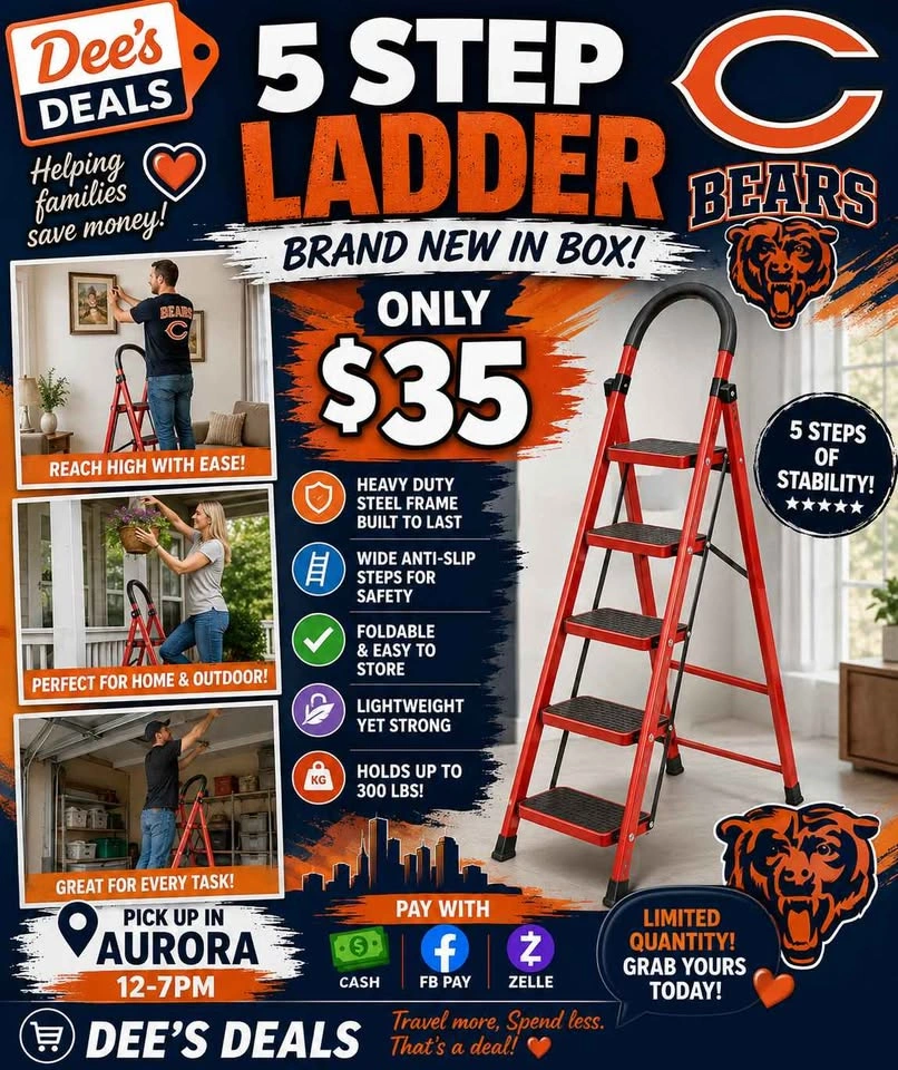 5 Step ladder Brand New in Box Only $35 - photo 2