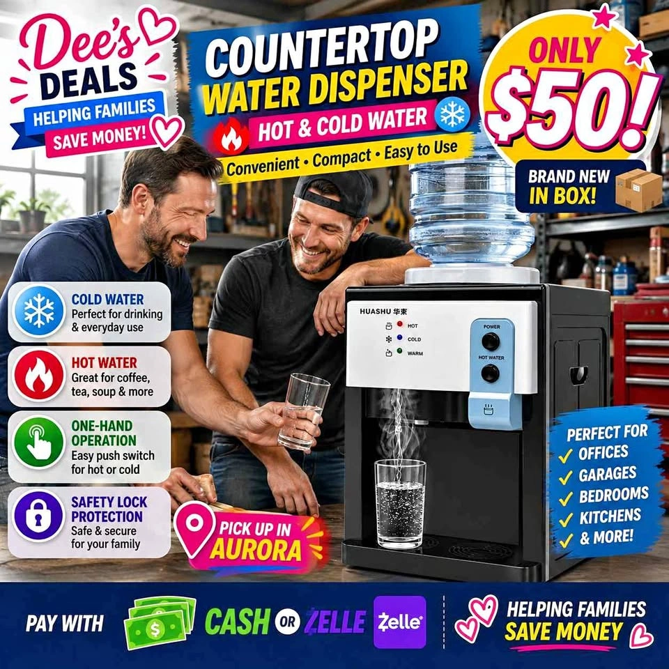 Countertop Water Dispenser BRAND new in box ONLY $50
