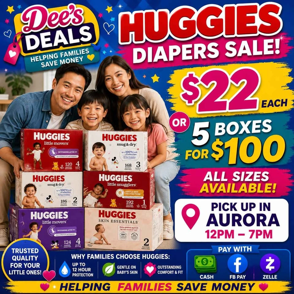 Pampers or Huggies $22 a box All sizes available - photo 2