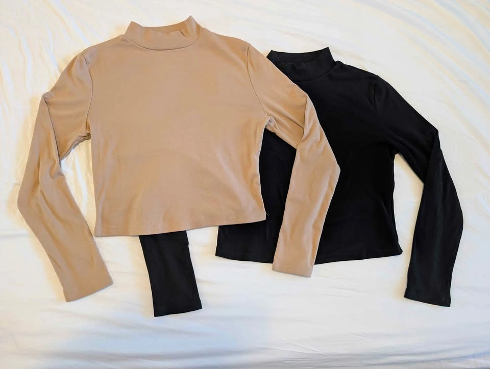 Amazon Cropped long sleeve bundle - photo 2