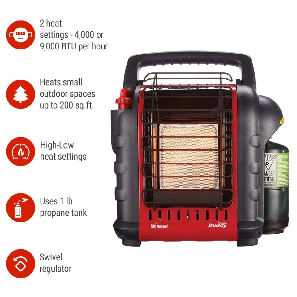 Mr Heater 9000 BTU Buddy Portable Heater - photo 3