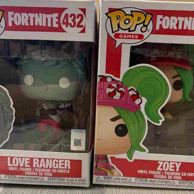 Zoey and Love Ranger Fortnite Funko Pop Figures
