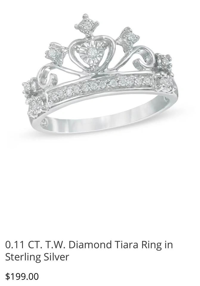 925 Silver Ring - Crown Shape - photo 3