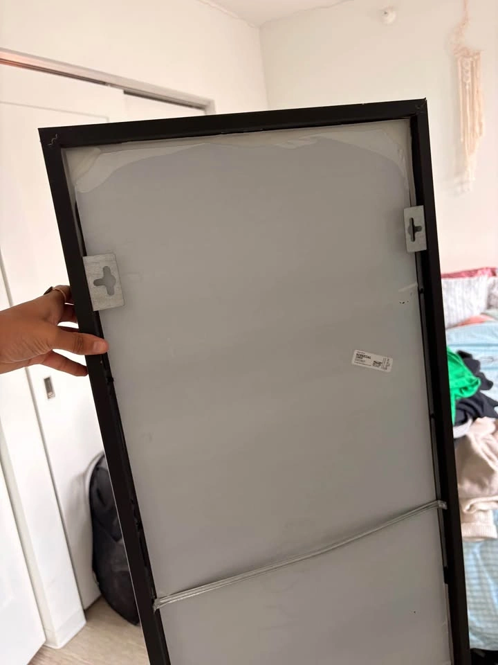 IKEA full length mirror with black frame - photo 4