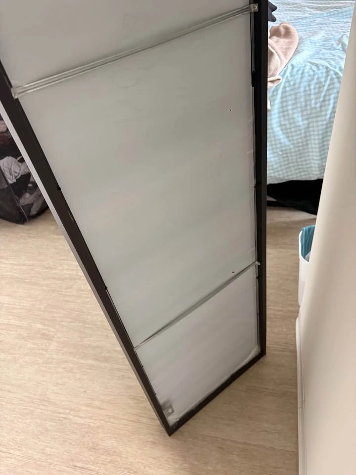IKEA full length mirror with black frame - photo 5