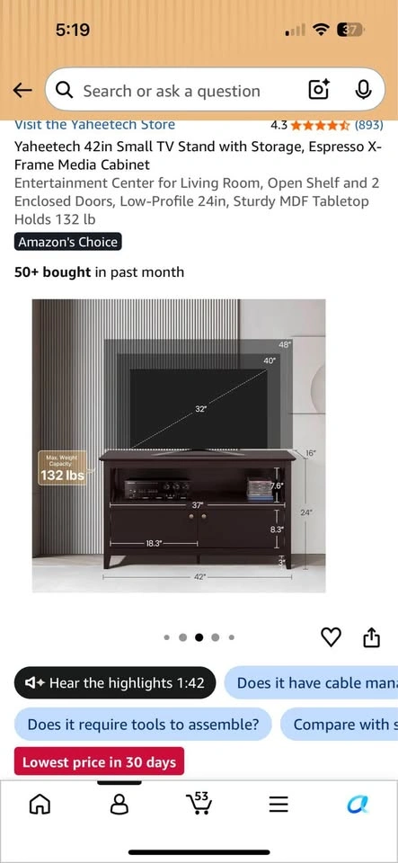 TV Stand - photo 3