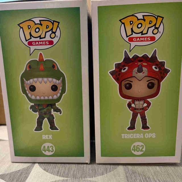 Fortnite Funko Pop Figure (Rex and Triceraops) - photo 4