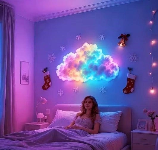 3D LED CLOUD LIGHT - photo 2