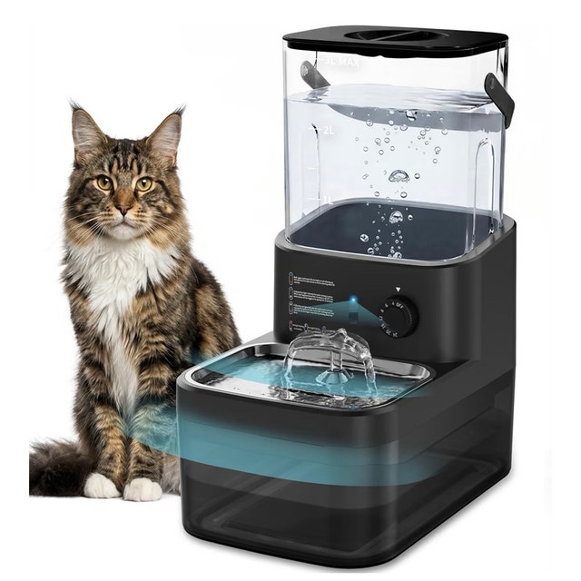 Automatic Water Dispenser for Cats & Dogs 3L Wireless