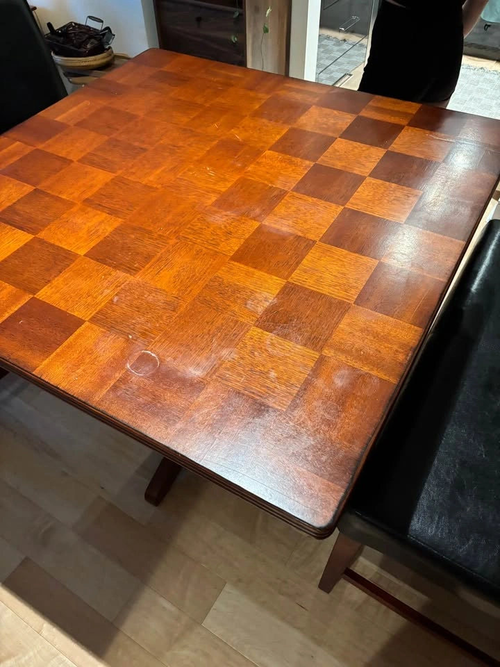 Kitchen table with two benches and a chair - photo 5