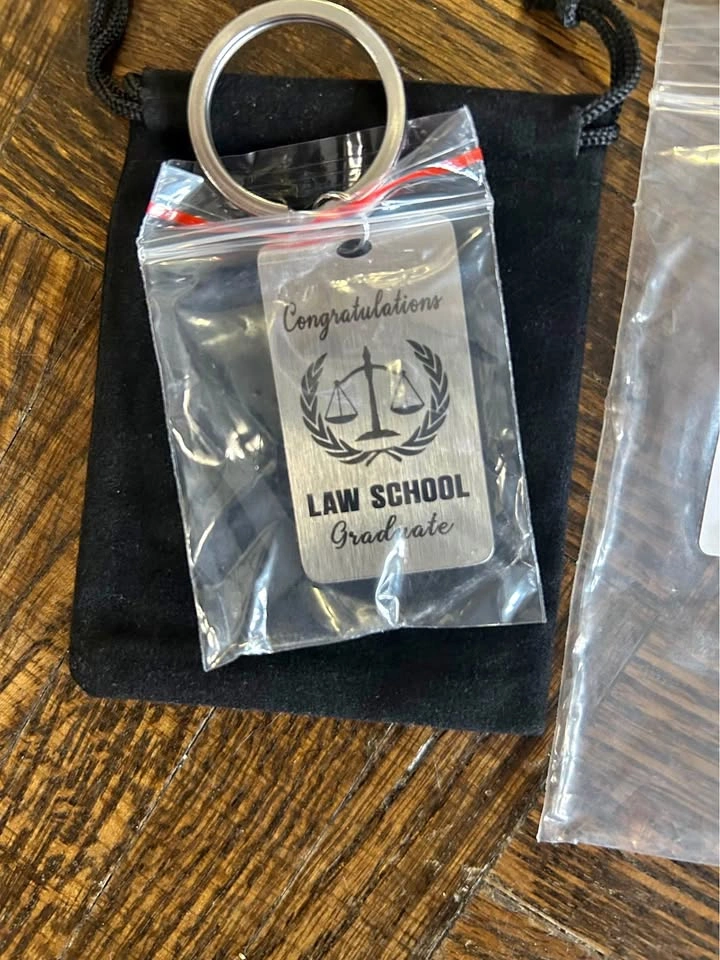 Law School Graduate Keychain