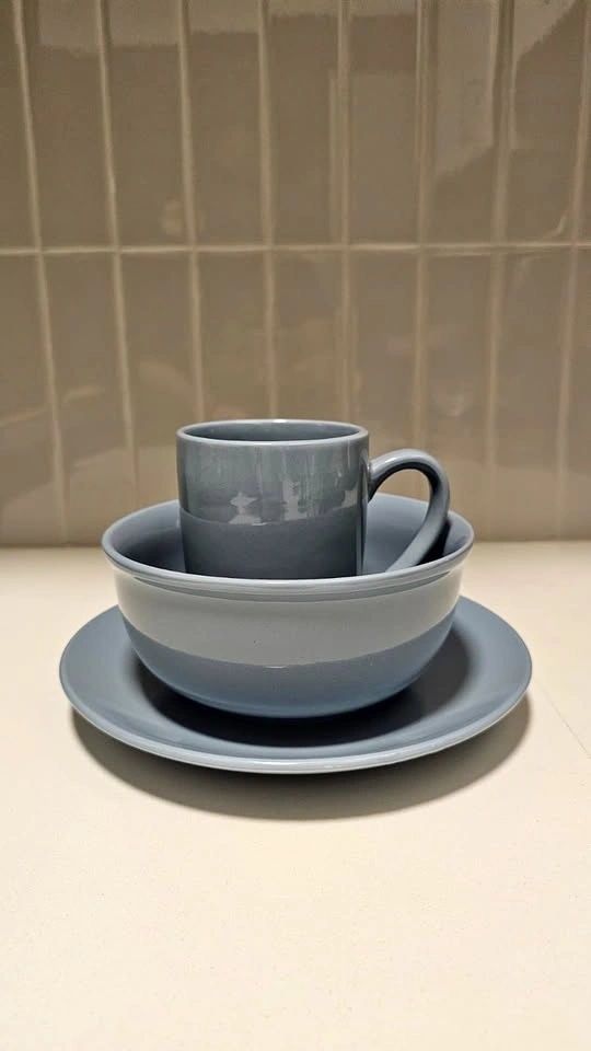 Ceramic Mug, Bowl & Plate set