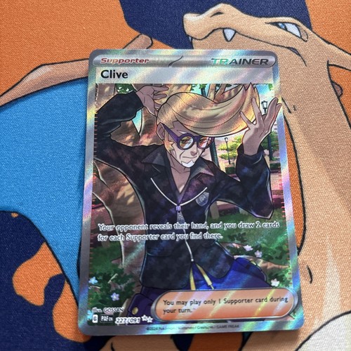 Clive 227/091 SV: Paldean Fates Holo NM
