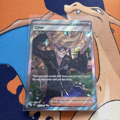 Clive 227/091 SV: Paldean Fates Holo NM - photo 3