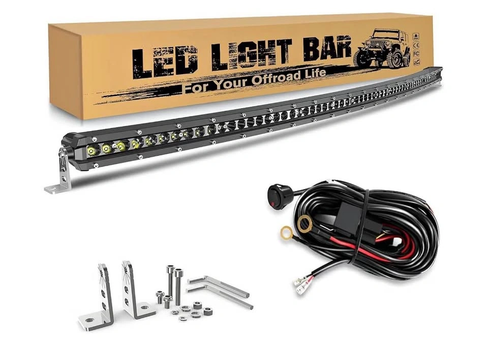 COLIGHT Curved 44 inch Slim Single Row Light Bar