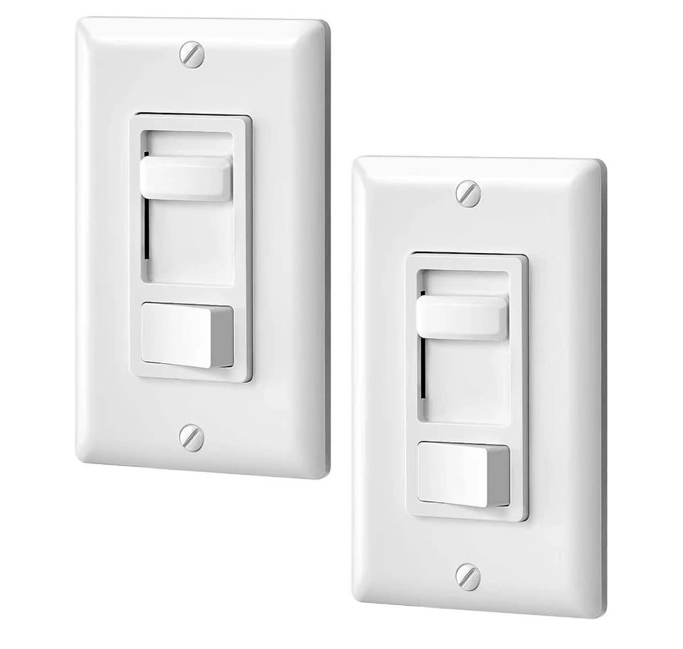 DEWENWILS 2 Pack Dimmer Switch, Single-Pole or 3-Way