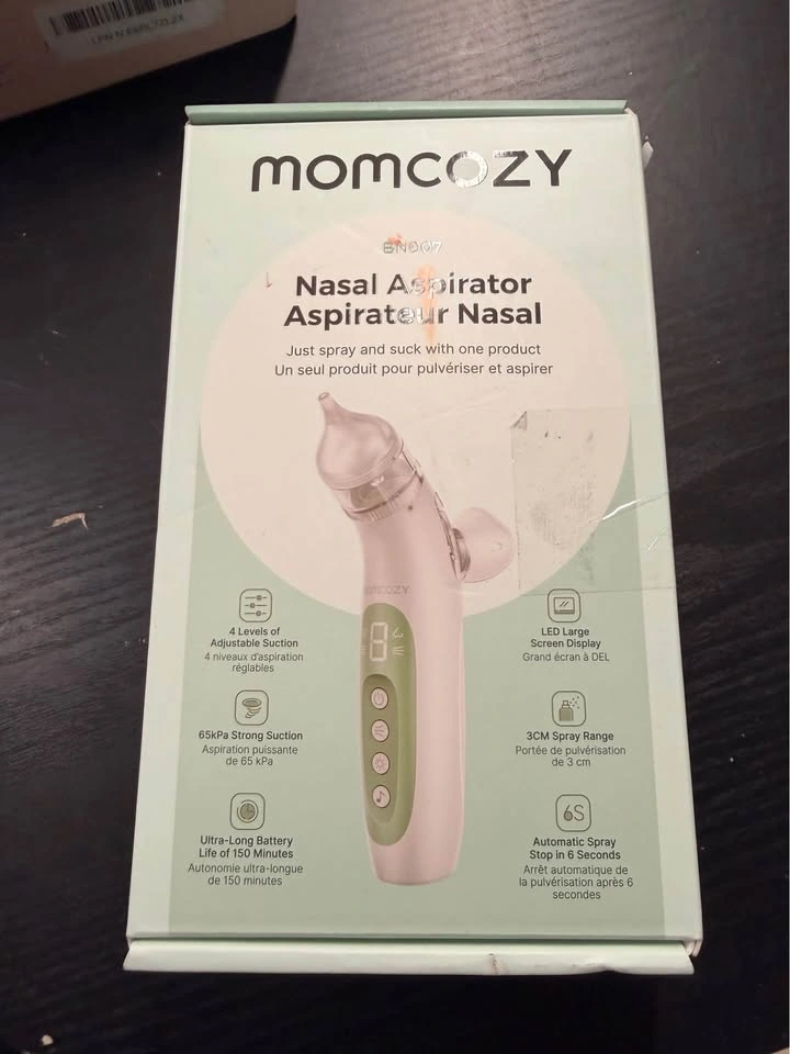 Momcozy BreezyClear 2-in-1 Electric Nasal Aspirator - photo 2