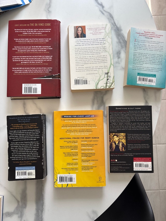 Thriller and Mystery Paperback Book Bundle - photo 2