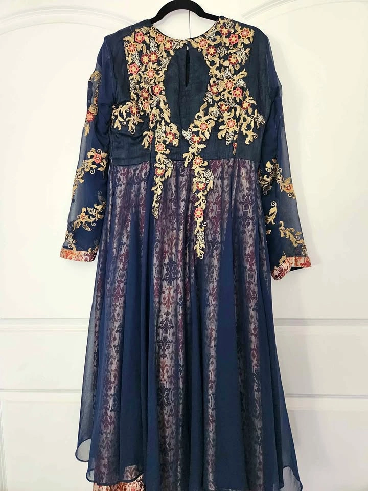 Gown like salwar kurta