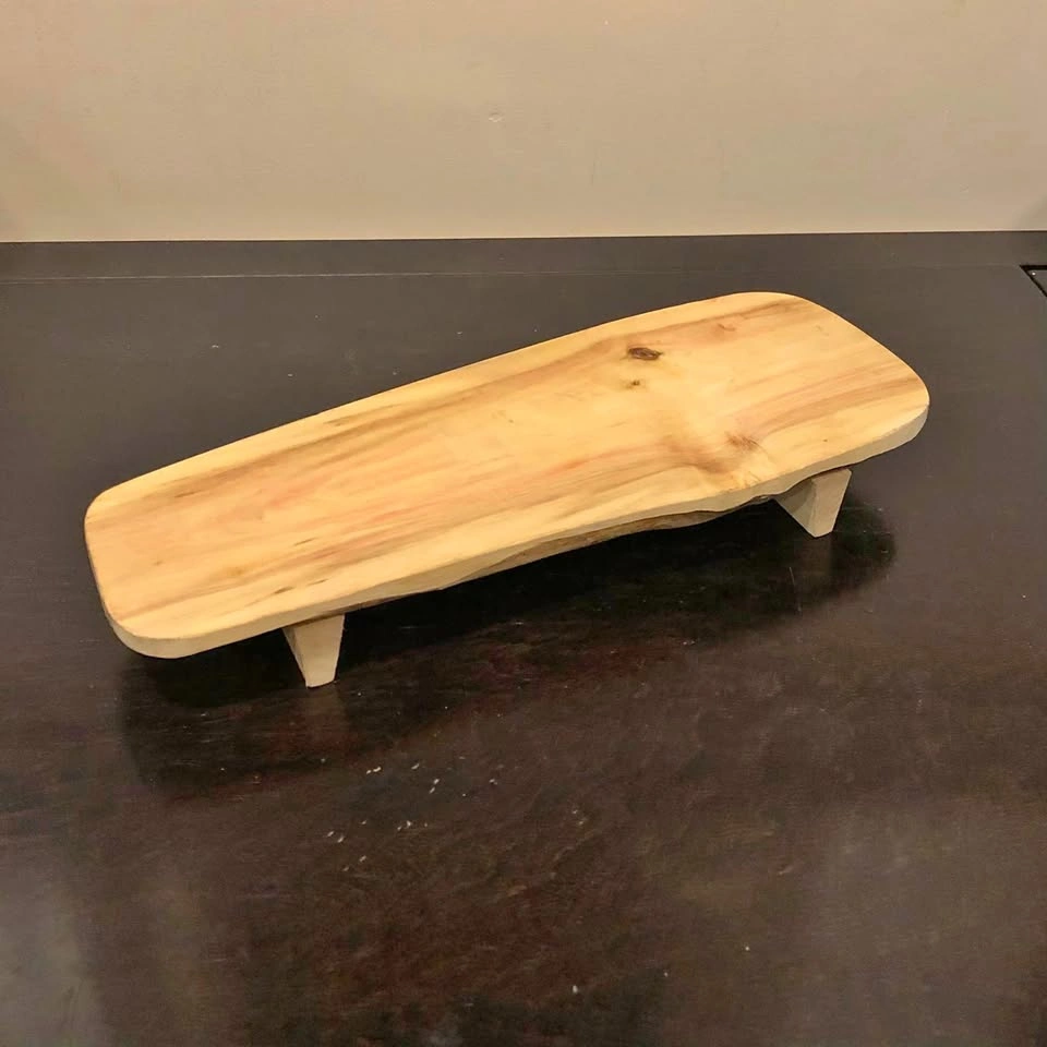 Wood Serving Cheese Board Handcrafted by Sugar Mountain Woodwork
