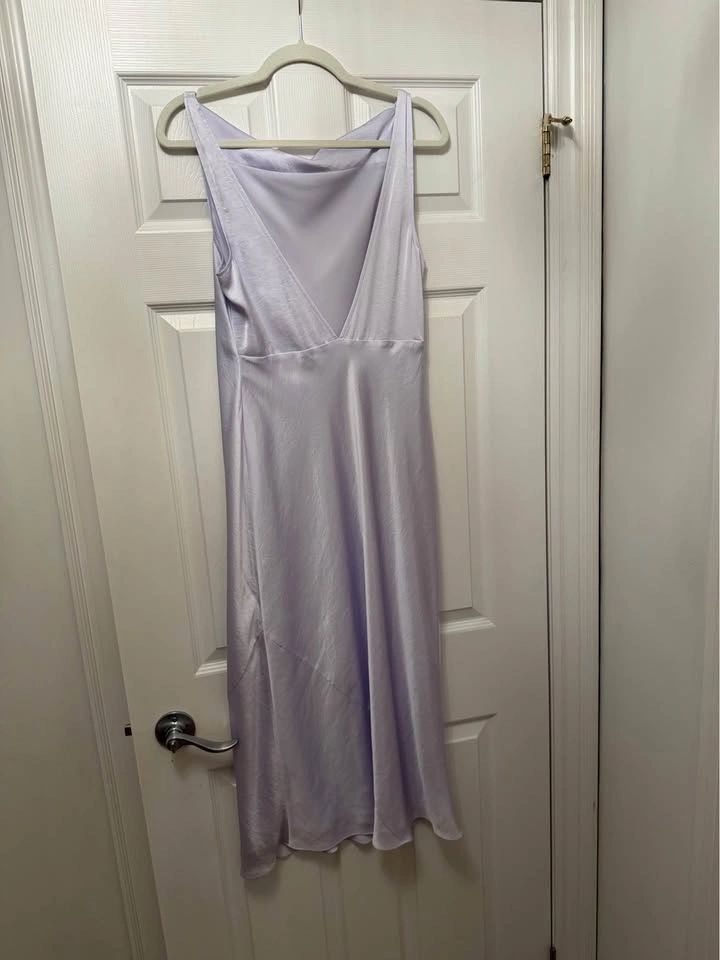 Wilfred Only Slip Dress Size S Lavender - photo 3