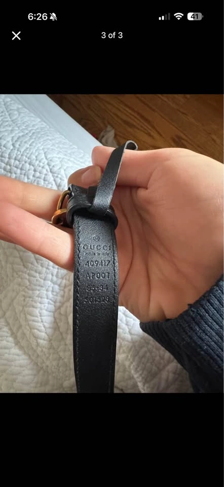 Gucci Marmont Leather Belt - photo 3