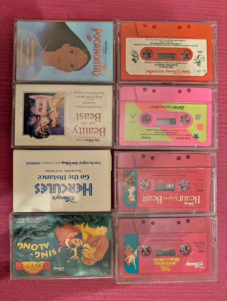 Vintage kids cassettes