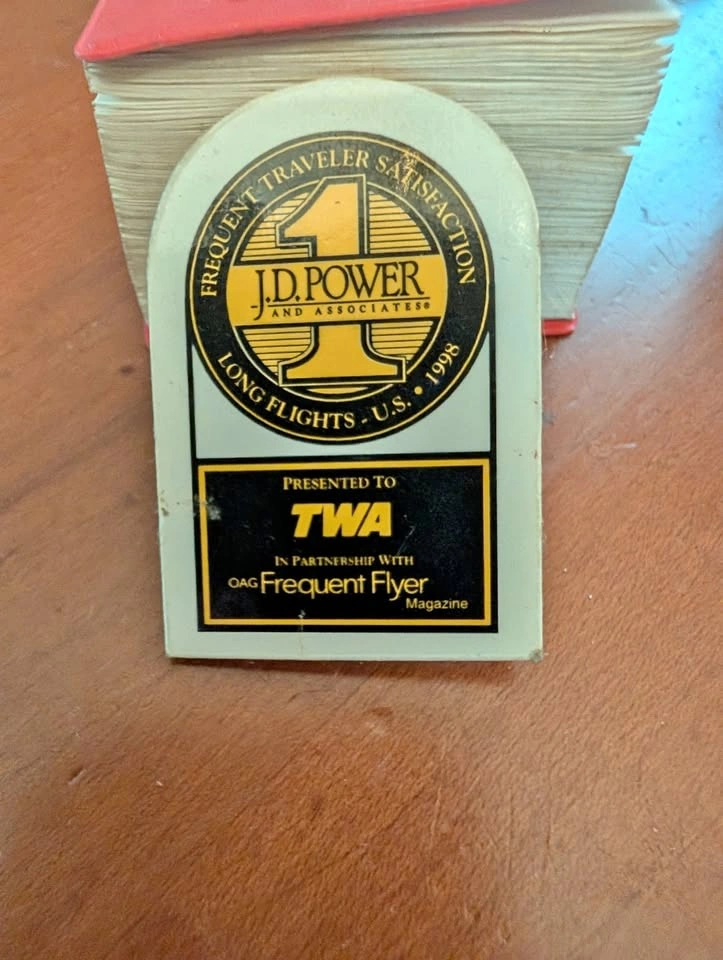Vintage TWA pin