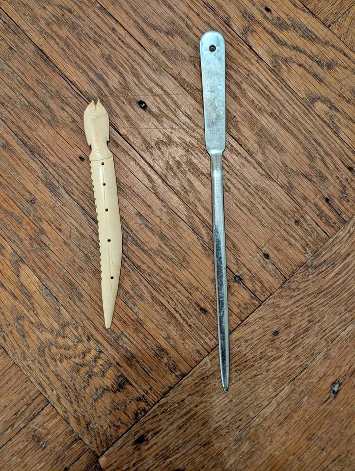 Vintage letter openers