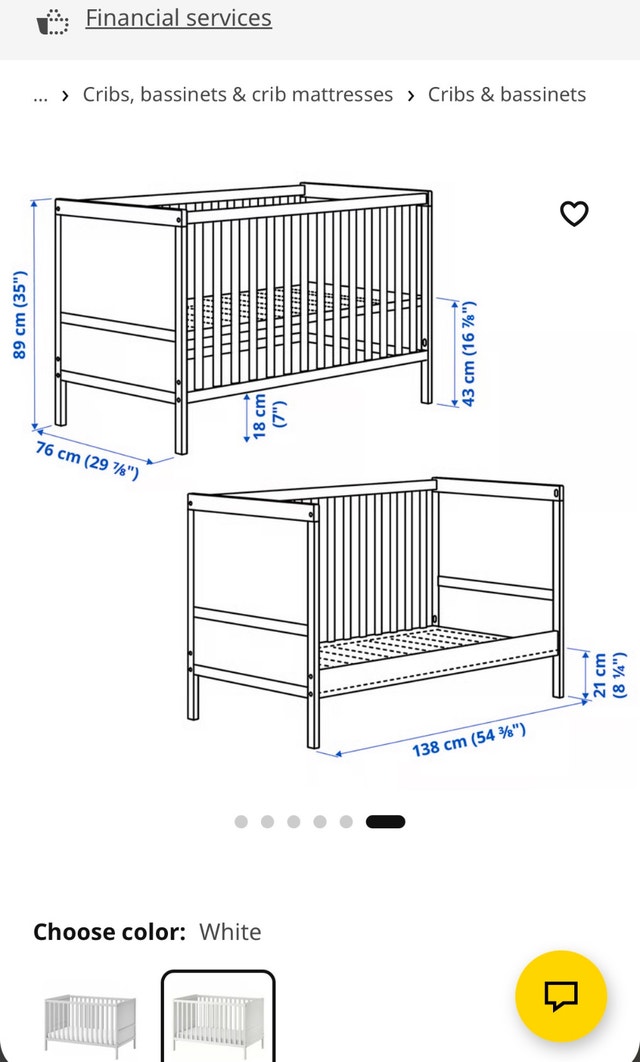 IKEA Crib - photo 2