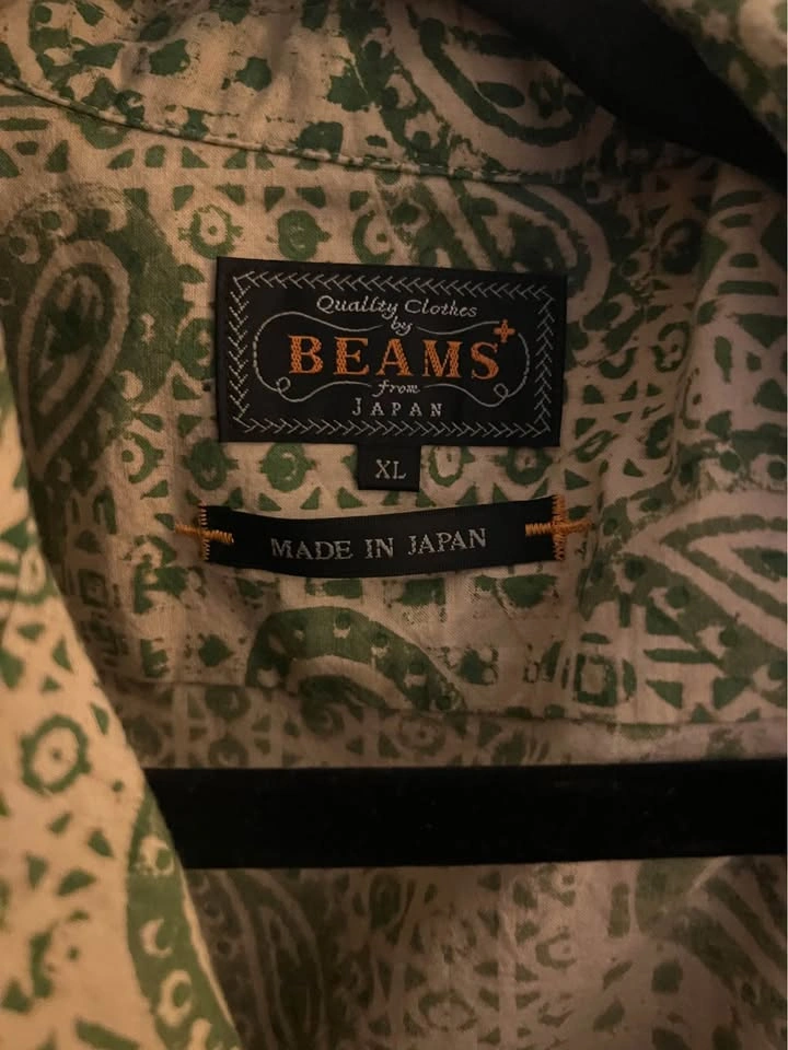 BEAMS+ Paisley Print Short Sleeve Shirt - photo 5