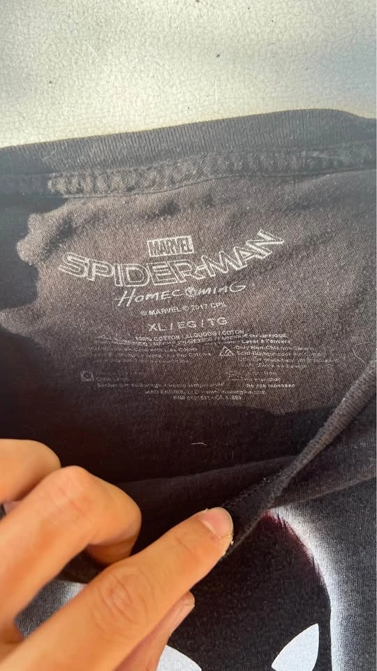 Marvel Spider-Man Homecoming T-Shirt Size XL - photo 2