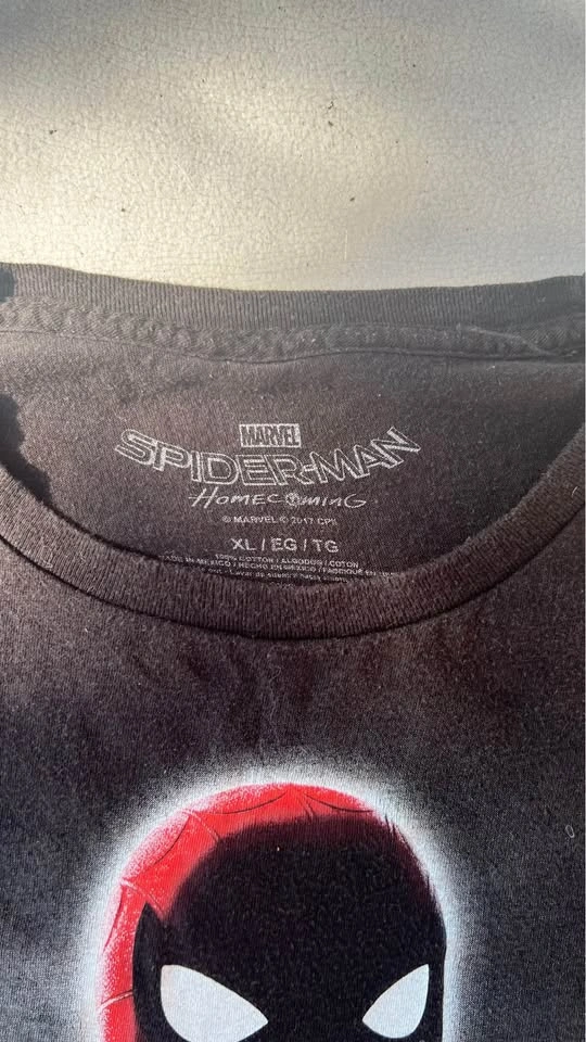 Marvel Spider-Man Homecoming T-Shirt Size XL - photo 3
