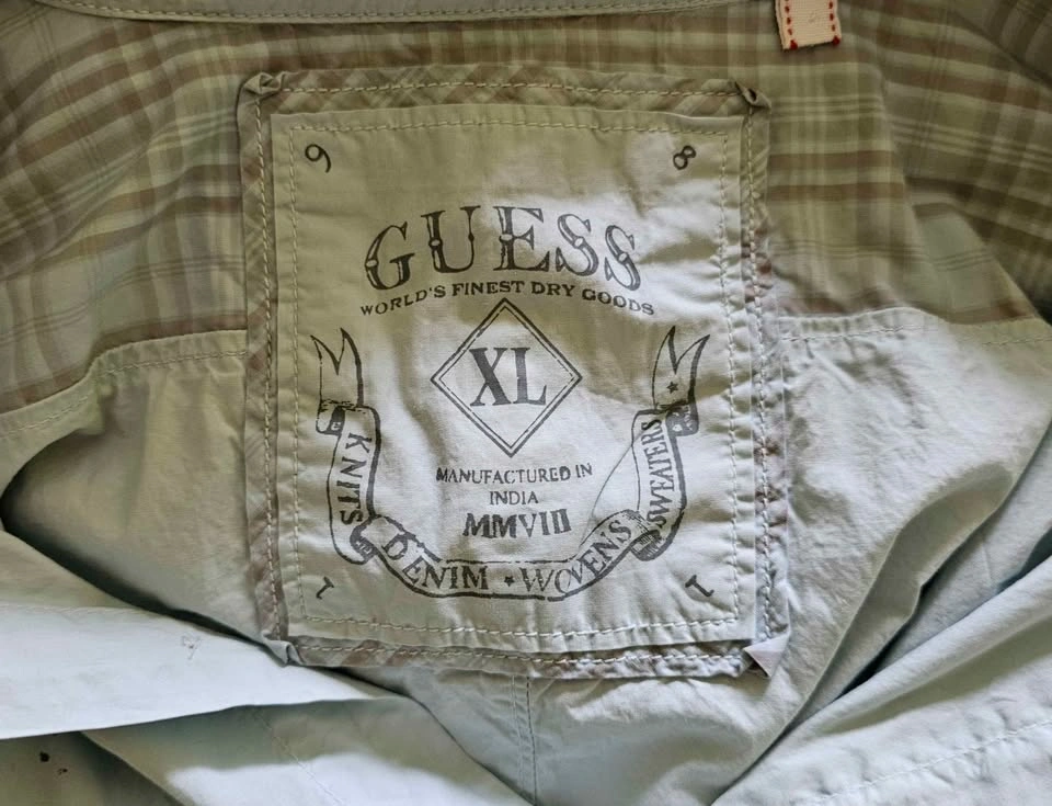 Vintage GUESS World's Finest Eagle Graphic Shirt - Size XL - photo 3