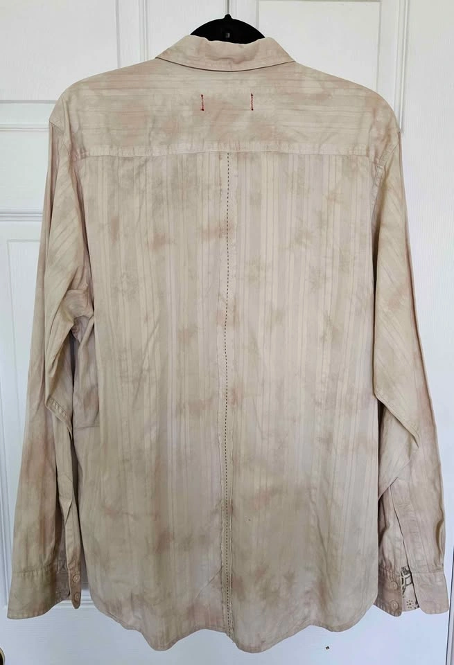 Vintage GUESS Tie-Dye Acid Wash Button Shirt - Size XL - photo 2