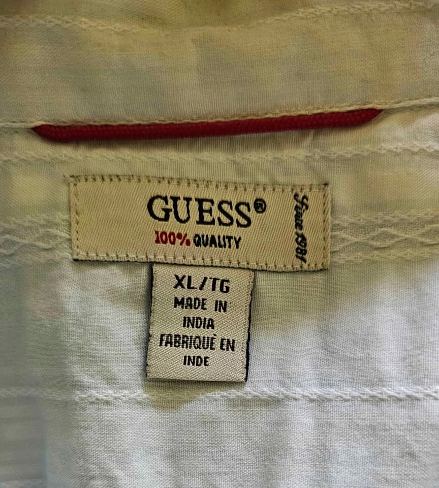 GUESS Vintage Western Embroidered Casual Shirt - Size XL - photo 3