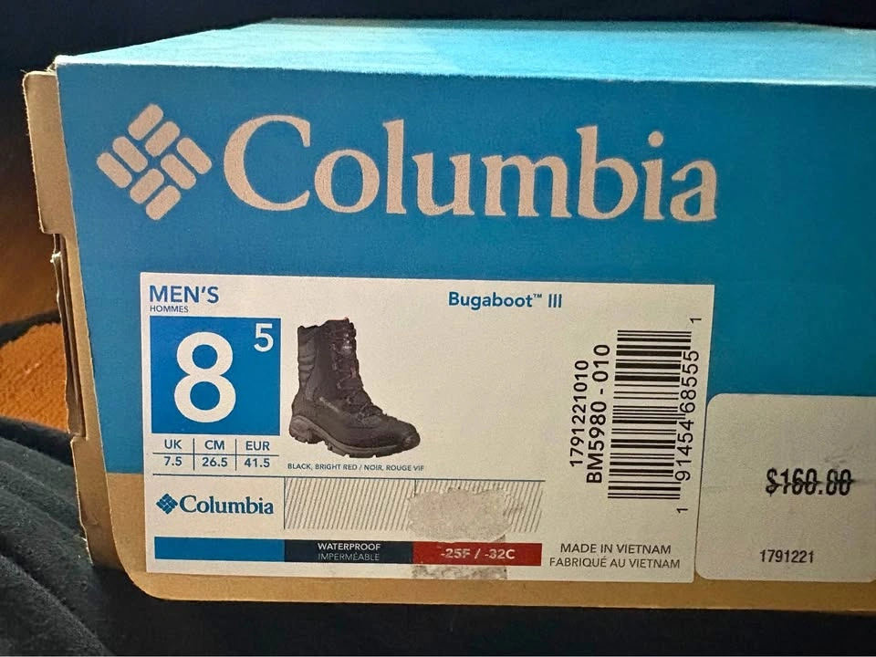 Columbia Bugafoot 3