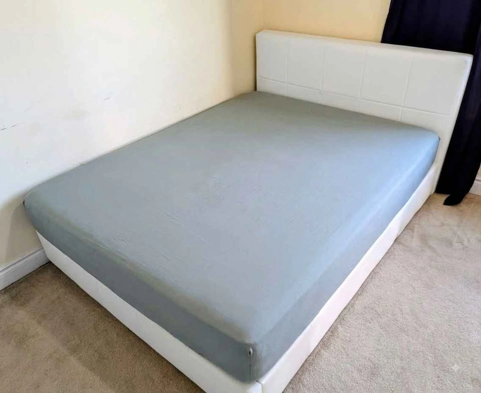 Luxury Queen Bed Frame + mattress
