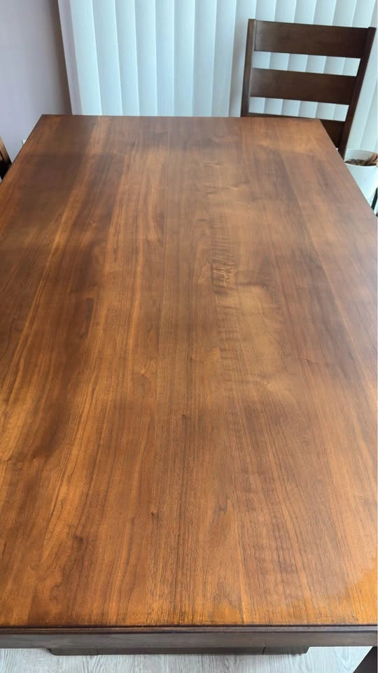 Wooden Dining Table and 6 Chairs Set - MOVING SALE - photo 2