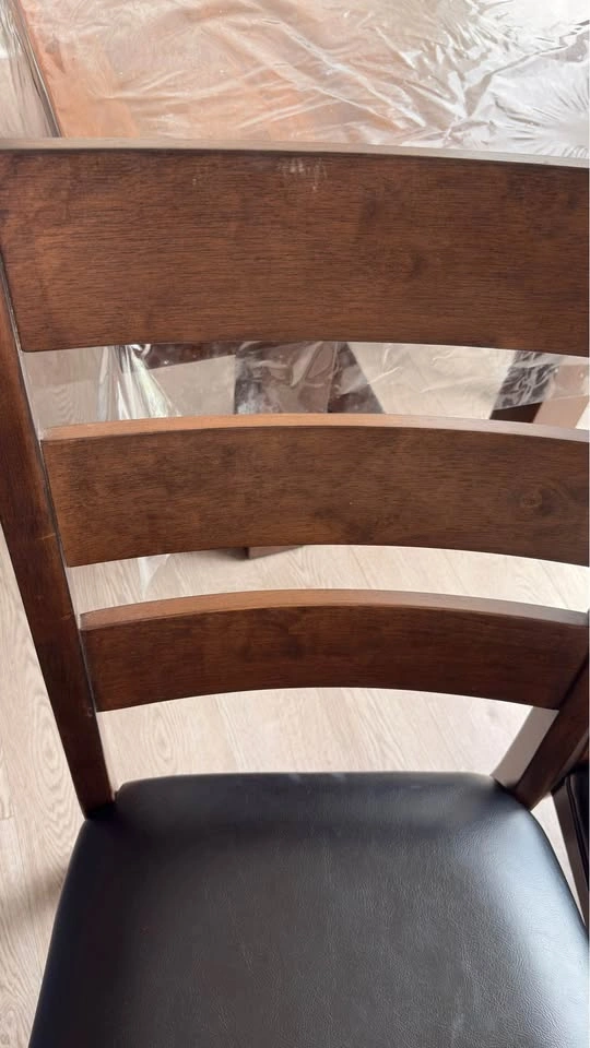Wooden Dining Table and 6 Chairs Set - MOVING SALE - photo 3