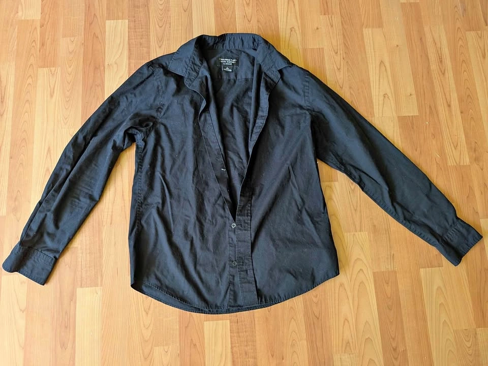 Haggar Tailored Flex Long Sleeve Button-Down Shirt