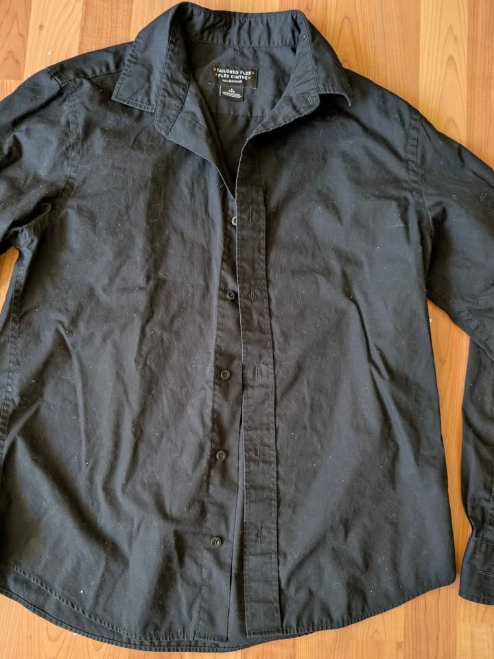 Haggar Tailored Flex Long Sleeve Button-Down Shirt - photo 3